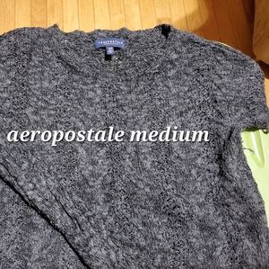 Aeropostale gray sweater medium